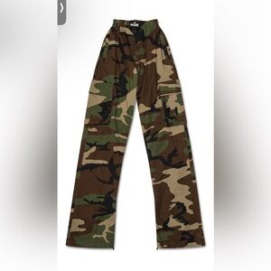 Varenne "V" cut Camo pants
